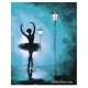 Рисуване по Номера (пълен комплект) -Балерина в нощта