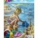 Рисуване по Номера (пълен комплект) - Мария и морето
