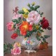 Рисуване по Номера (пълен комплект) - Букет от рози за красивата дама