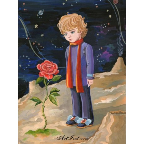 Рисуване по Номера (пълен комплект) - Малкият принц