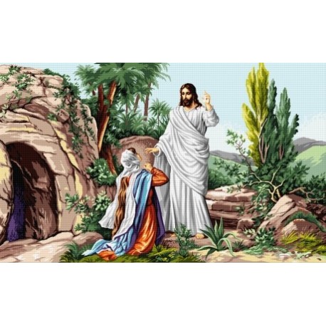 Гоблен със схема Исус и Мария
