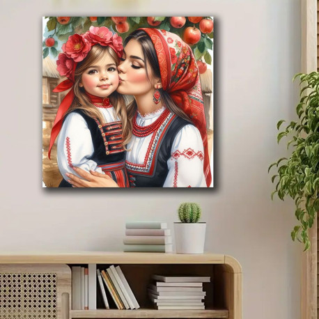 Картина ЩЕРКАТА НА МАМА