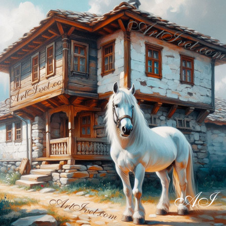 Картина СТАРАТА КОБИЛА