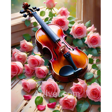 Рисуване по номера - ВИОЛА