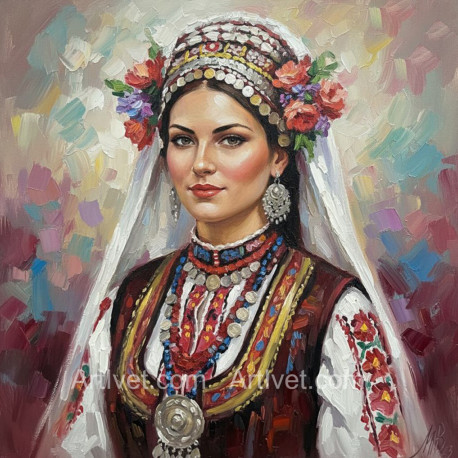 Рисуване по номера - НАГИЗДЕНА СТЕЛА 40х40 см.