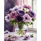 Рисуване по номера - БУКЕТ В ЛИЛАВО