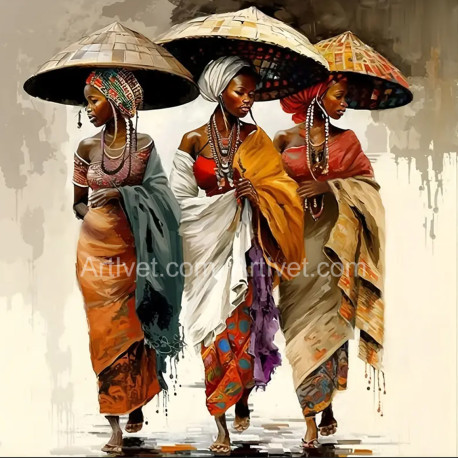 Рисуване по номера - ПОД ПАРЕЩИТЕ ЛЪЧИ НА СЛЪНЦЕТО