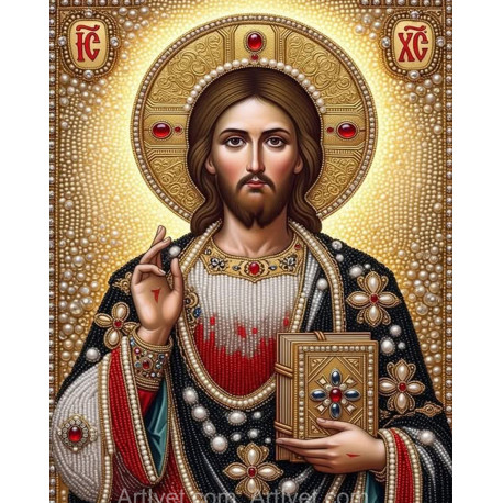 Рисуване по номера - ИСУС И НЕГОВИЯ ЗАВЕТ