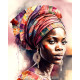 Рисуване по номера - МУЛАТКА - КРАСОТАТА НА АФРИКА