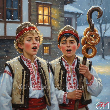 Диамантен гоблен - КОЛЕДАРСКИ ПЕСНИ