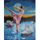 Рисуване по Номера (пълен комплект) -БАЛЕТ - ЛЕБЕДОВА ГРАЦИЯ