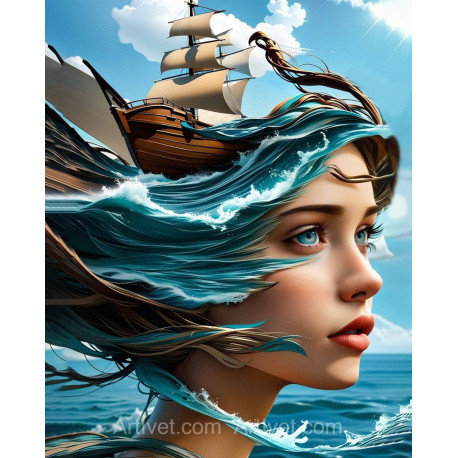 Рисуване по номера - УРАГАНЪТ НА МИСЛИТЕ