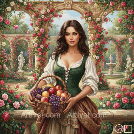 Диамантен гоблен - НЕЖНИ ПОМИСЛИ