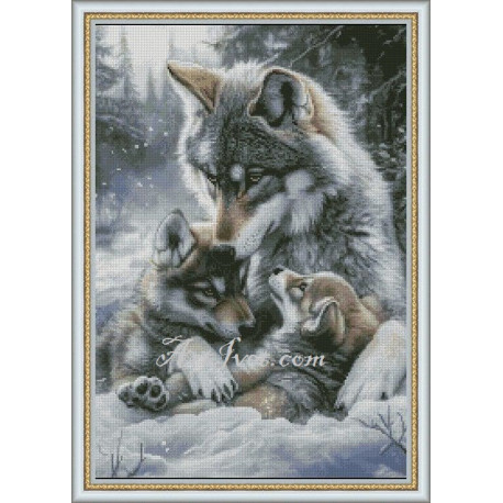 Гоблен ВЪЛЧА ОБИЧ