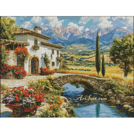 Гоблен ЦВЕТЕН ДОМ