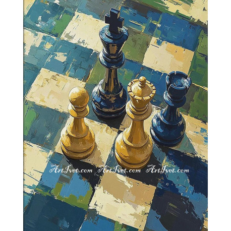 Рисуване по номера - ШАХ И МАТ