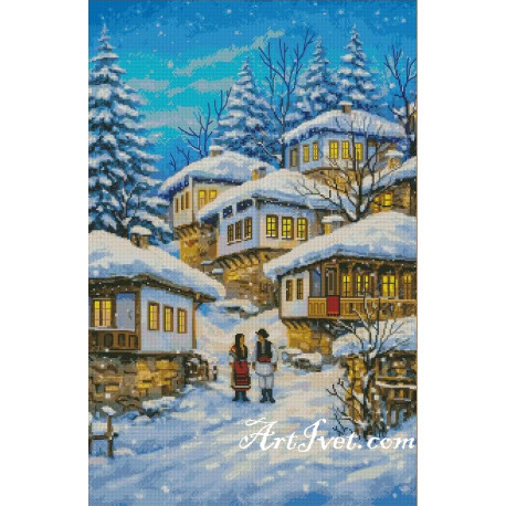 Гоблен СПОДЕЛЕНА ЗИМА