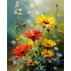 Рисуване по номера - НЕВЕН СРЕД ПОЛСКИТЕ ЦВЕТЯ - 40х50см.