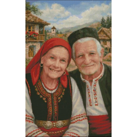 Гоблен БАБА И ДЯДО