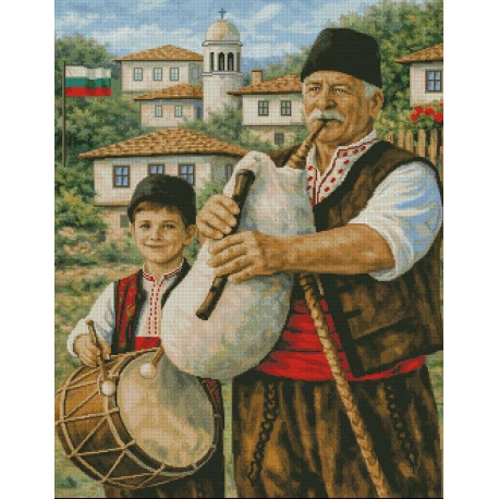 Гоблен ГАЙДАР С ВНУЧЕ