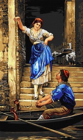 Гоблен щампа ВЕНЕЦИАНСКА ИДИЛИЯ - ArtIvet.com